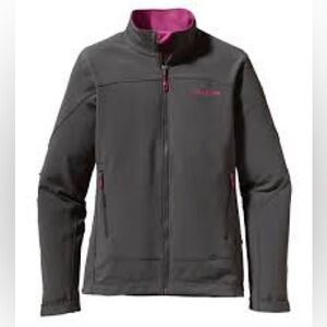 Patagonia Charcoal and Magenta Ski Jacket